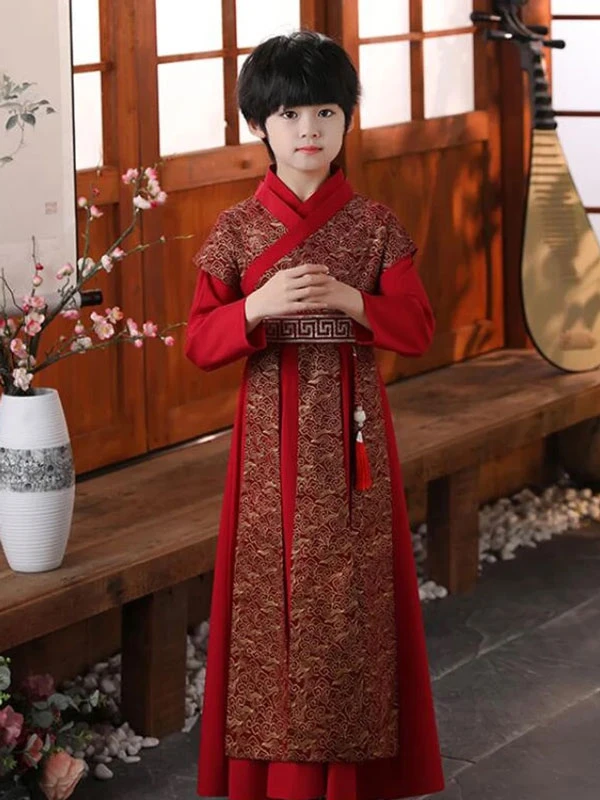 cute children hanfu clothing for boys and girls