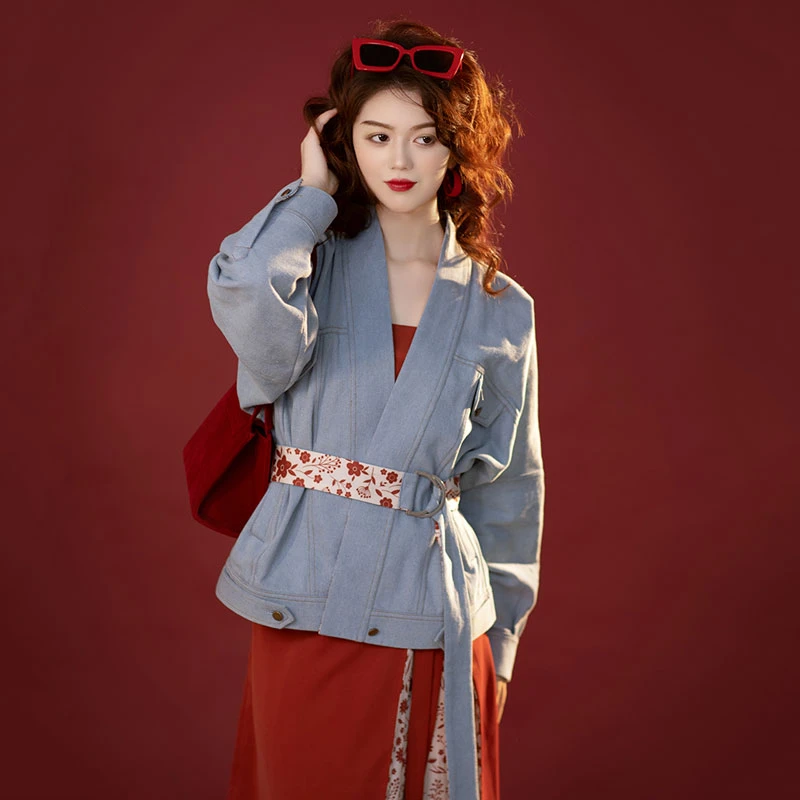 hk-denim-modern-hanfu-02 hong kong denim modern red hanfu