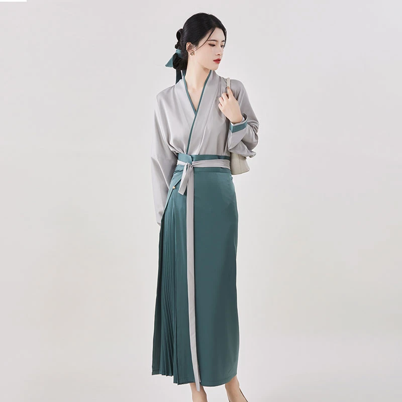 tea-aroma-fashion-hanfu-03 tea aroma fashion orange gray hanfu