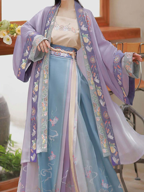 enjoy a relaxing day in comfy linen hanfu