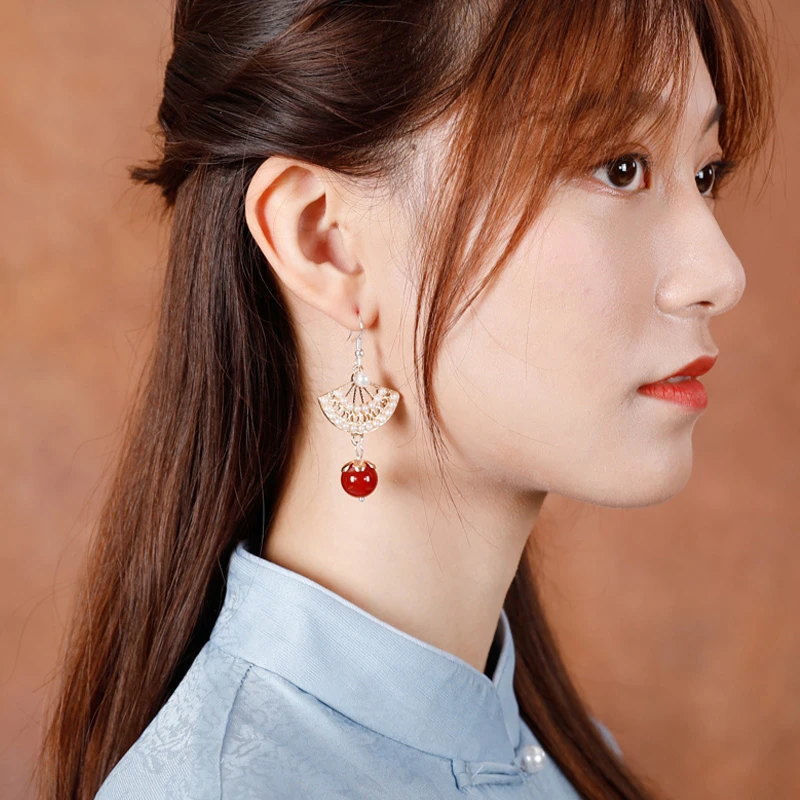 fan-earrings-hanfu-01 fan earrings hanfu jewelry