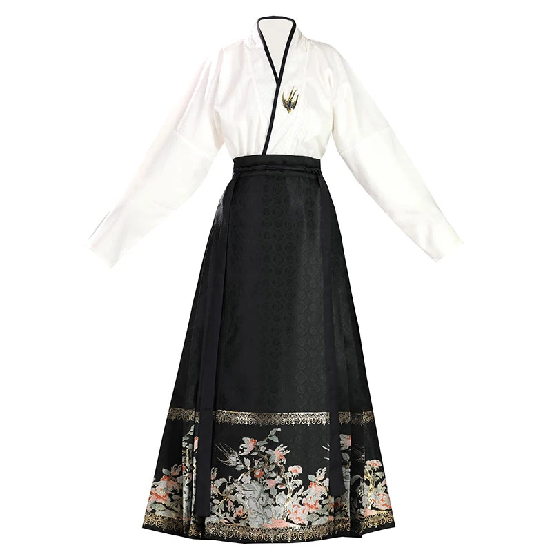 swallow-mamianqun-modern-hanfu-04 swallow mamianqun modern hanfu fashion