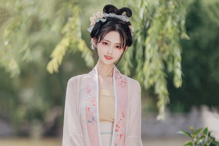 how to choose slim hanfu small size dress