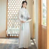 ink-qipao-white-cheongsam-03 ink qipao white cheongsam dress