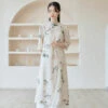 linen-qipao-cheongsam-03 linen qipao cotton cheongsam dress