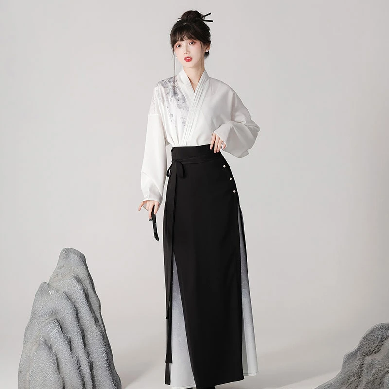 night-grape-white-black-hanfu-04 night grape white black hanfu dress