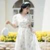 rose-qipao-short-cheongsam-02 rose qipao short cheongsam summer dress