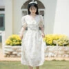 rose-qipao-short-cheongsam-04 rose qipao short cheongsam summer dress