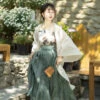 Summer-Women-Modern-Hanfu-Song-Dynasty-Daily-Costume-1 Summer Women Modern Hanfu Song Dynasty Daily Costume