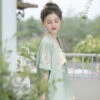 Women-Modern-Hanfu-Short-Dress-For-Summer-3 Women Modern Hanfu Short Dress For Summer