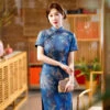 blue-banquet-Chinese-cheongsam-qipao-dress-01 blue banquet Chinese cheongsam qipao dress