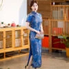 blue-banquet-Chinese-cheongsam-qipao-dress-03 blue banquet Chinese cheongsam qipao dress