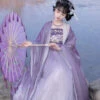 Summer-Purple-Hanfu-Set-Unique-Tang-Dynasty-Hezi-Dress-1 Summer Purple Hanfu Set Unique Tang Dynasty Hezi Dress