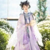 Summer-Qiyao-Hanfu-Set-Ming-Dynasty-Fantasy-Costume-Dress-4 Summer Qiyao Hanfu Set Ming Dynasty Fantasy Costume Dress