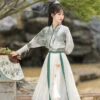 Song-Dynasty-Qiyao-Hanfu-Summer-Martial-Arts-Heroic-Costume-3 Song Dynasty Qiyao Hanfu Summer Martial Arts Heroic Costume