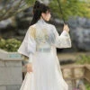 Song-Dynasty-Qiyao-Hanfu-Summer-Martial-Arts-Heroic-Costume-4 Song Dynasty Qiyao Hanfu Summer Martial Arts Heroic Costume