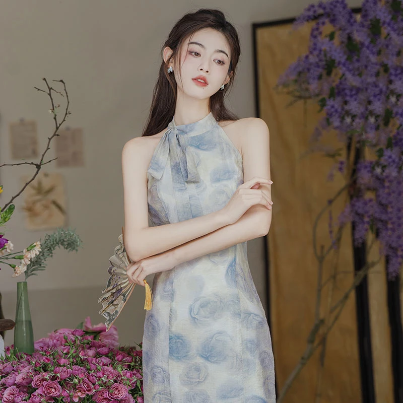 fog-qipao-summer-modern-cheongsam-02 fog qipao summer modern cheongsam
