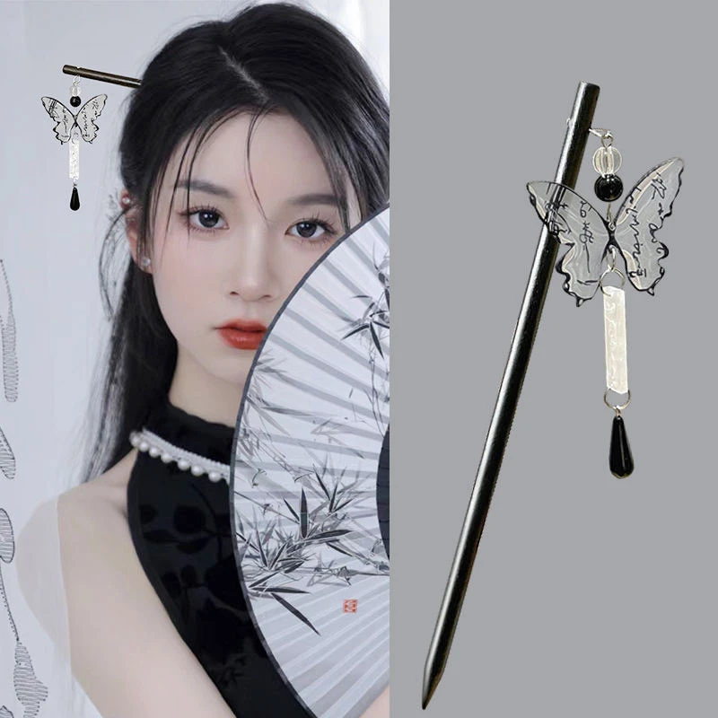 ink-butterfly-hanfu-jewelry-hairpin-01 ink butterfly hanfu jewelry hairpin
