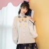 Fashion-Hanfu-Ming-Dynasty-Short-Dress-Cloudy-Shoulder-Women's-Party-Costumes-3 Fashion Hanfu Ming Dynasty Short Dress Cloudy Shoulder Women's Party Costumes