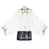 Fashion-Hanfu-Ming-Dynasty-Short-Dress-Cloudy-Shoulder-Women's-Party-Costumes-4 Fashion Hanfu Ming Dynasty Short Dress Cloudy Shoulder Women's Party Costumes