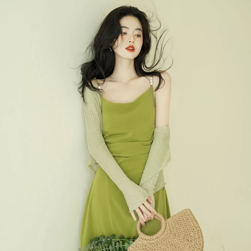 green-mustard-women-Chinese-dress-02 green mustard women Chinese dress