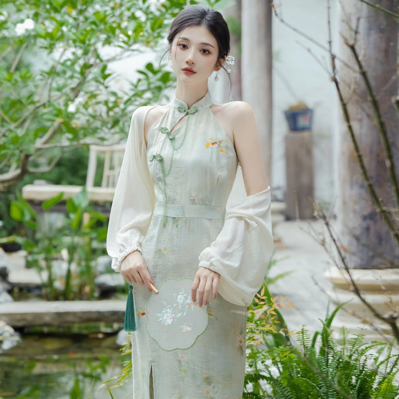 koi-qipao-modern-cheongsam-dress-01 koi qipao modern cheongsam dress newhanfu