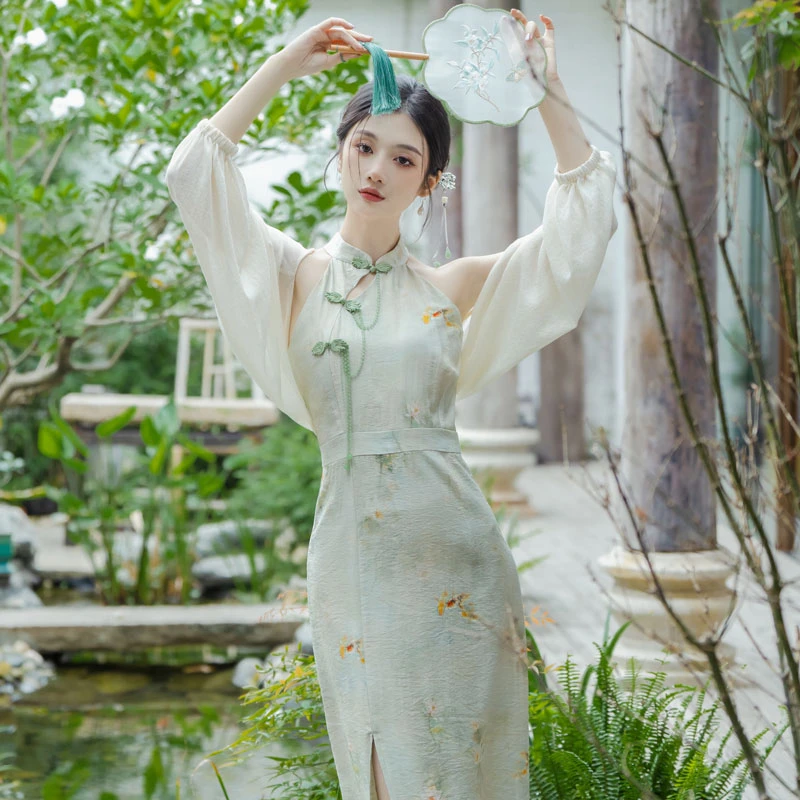 koi-qipao-modern-cheongsam-dress-02 koi qipao modern cheongsam dress newhanfu