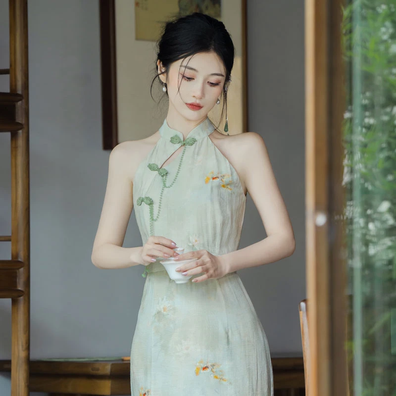 koi-qipao-modern-cheongsam-dress-04 koi qipao modern cheongsam dress newhanfu