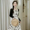 morning-glory-black-Chinese-dress-01 morning glory black Chinese dress