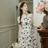 morning-glory-black-Chinese-dress-04 morning glory black Chinese dress