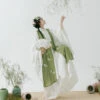 Fall-Ming-Dynasty-Hanfu-Long-Aoqun-Costume-for-Women-2 Fall Ming Dynasty Hanfu Long Aoqun Costume for Women