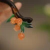 Hanfu-Wooden-Hairpin-Pomegranate-Styling-for-Girl-3 Hanfu Wooden Hairpin Pomegranate Styling for Girl