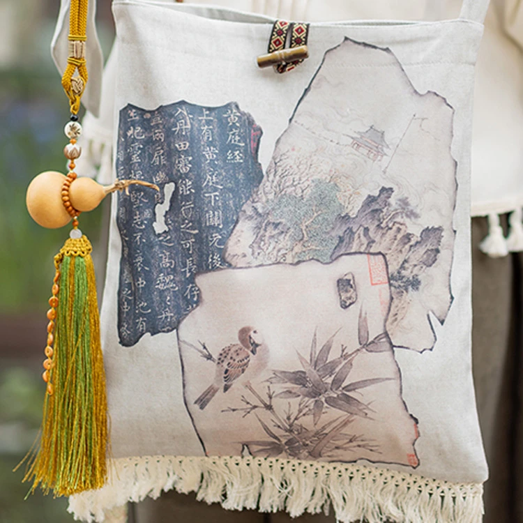 Fashion Hanfu Women Autumn Daily Song Pants Set