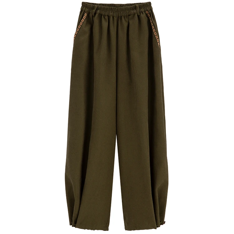 Fashion Hanfu Women Autumn Daily Song Pants Set