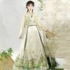 Summer-Ming-Dynasty-Women-Horse-Face-Dress-Skirt-Fresh-Hanfu-Series-3 Summer Ming Dynasty Women Horse Face Dress Skirt Fresh Hanfu Series