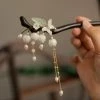 Traditional-Wooden-Hairpin-Bell-Orchid-Hair-Accessory-Hanfu-Styling-1 Traditional Wooden Hairpin Bell Orchid Hair Accessory Hanfu Styling