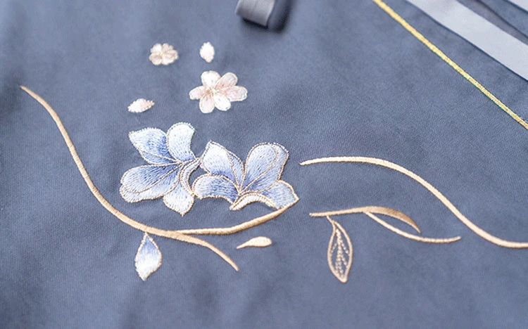 Winter Women Ming Dynasty Qiyao Hanfu Vintage Fairy Set