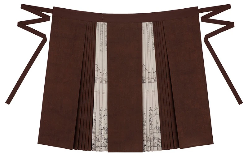 Women Tang Dynasty Winter Hanfu Mamian Skirt Classical Style