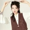 Women-Tang-Dynasty-Winter-Hanfu-Mamian-Skirt-Classical-Style-3 Women Tang Dynasty Winter Hanfu Mamian Skirt Classical Style