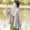Spring-Women-Hanfu-Song-Dynasty-Green-Casual-Costume-1 Spring Women Hanfu Song Dynasty Green Casual Costume