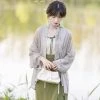 Spring-Women-Hanfu-Song-Dynasty-Green-Casual-Costume-2 Spring Women Hanfu Song Dynasty Green Casual Costume