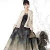 Stylish-Chinese-Fashion-Women's-Casual-Hanfu-Daily-Mamian-Skirt-3 Stylish Chinese Fashion Women's Casual Hanfu Daily Mamian Skirt