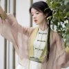 Women-Fashion-Dresses-Summer-Shirts-Daily-Hanfu-Inspired-Costume-2 Women Fashion Dresses Summer Shirts Daily Hanfu Inspired Costume