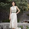 Women-Fashion-Dresses-Summer-Shirts-Daily-Hanfu-Inspired-Costume-3 Women Fashion Dresses Summer Shirts Daily Hanfu Inspired Costume