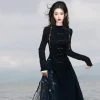 Women-Vintage-Dresses-Long-Sleeve-New-Oriental-Style-2 Women Vintage Dresses Long Sleeve New Oriental Style