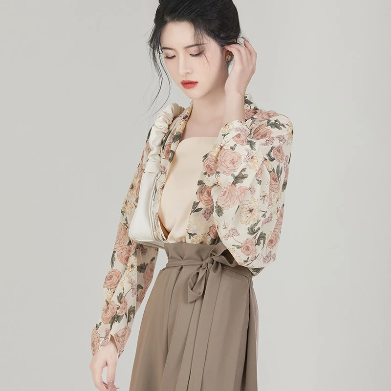 Summer-Ladies-Song-Dynasty-Hanfu-Modern-Style-Songku-2 Summer Ladies Song Dynasty Hanfu Modern Style Songku