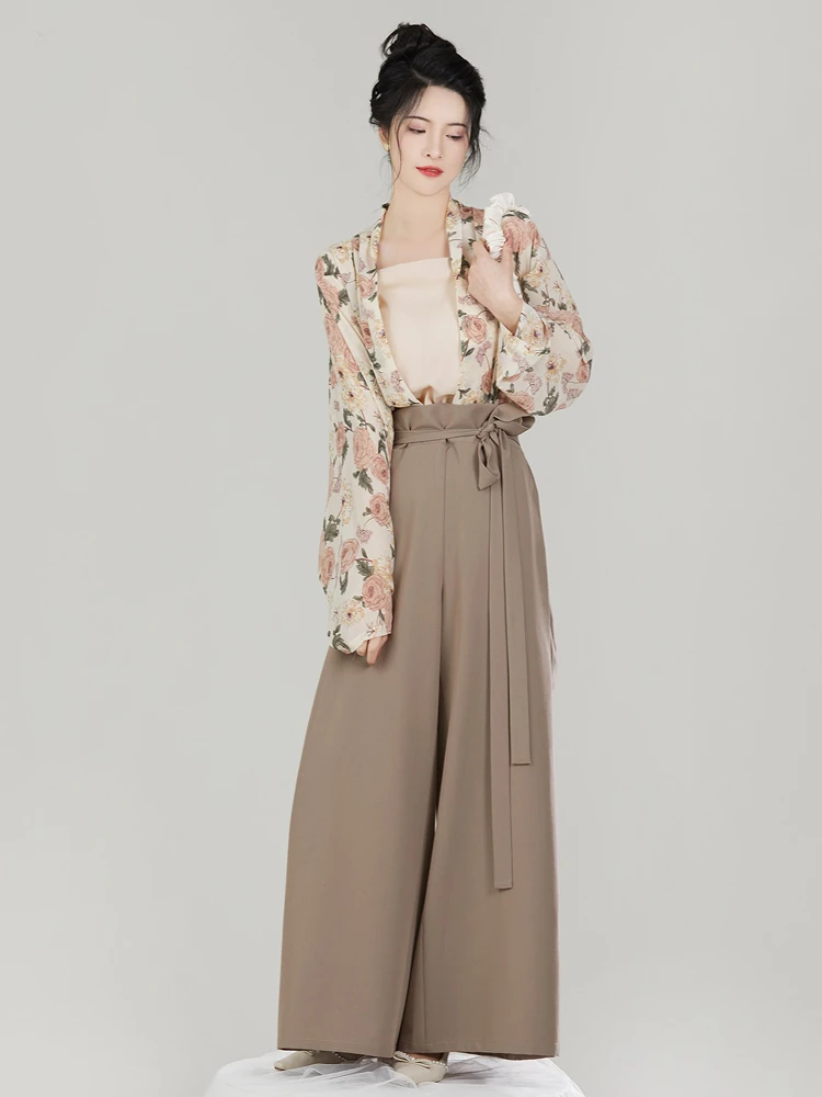 Summer Ladies Song Dynasty Hanfu Modern Style Songku