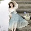 Women-Han-Element-Fashion-Dress-Chinese-Style-Improved-Daily-Costume-1 Women Han Element Fashion Dress Chinese Style Improved Daily Costume
