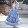 Latest-Song-Dynasty-Daily-Women-Hanfu-Summer-Pleated-Skirt-3 Latest Song Dynasty Daily Women Hanfu Summer Pleated Skirt