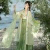 Summer-Ladies-Hanfu-Song-Dynasty-Style-Qiyao-Pleated-Skirt-Lotus-Dress-1 Summer Ladies Hanfu Song Dynasty Style Qiyao Pleated Skirt Lotus Dress